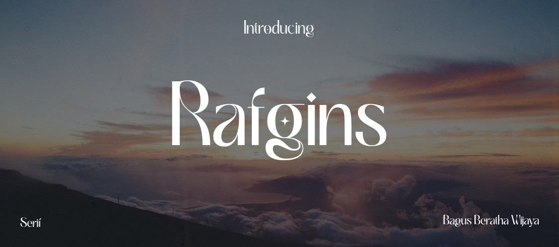 Rafgins Font