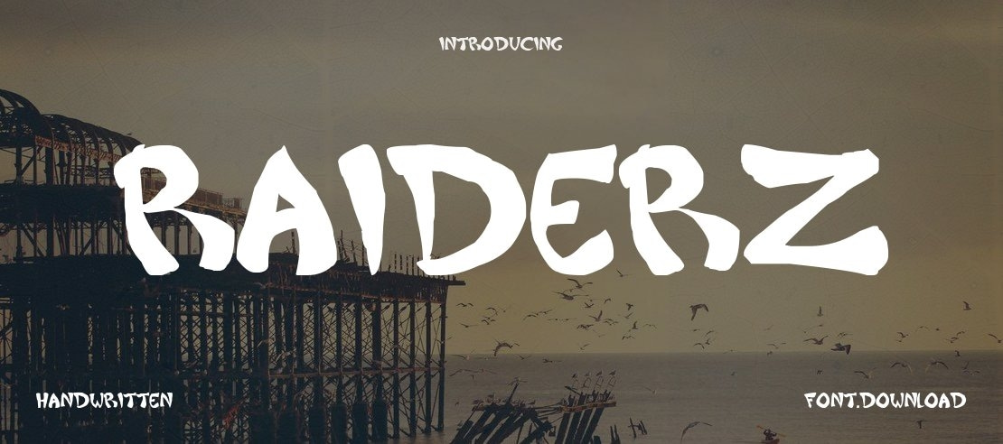 Raiderz Font