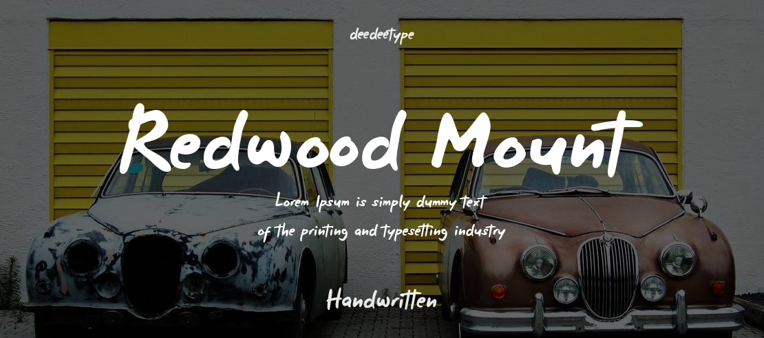 Redwood Mount Font