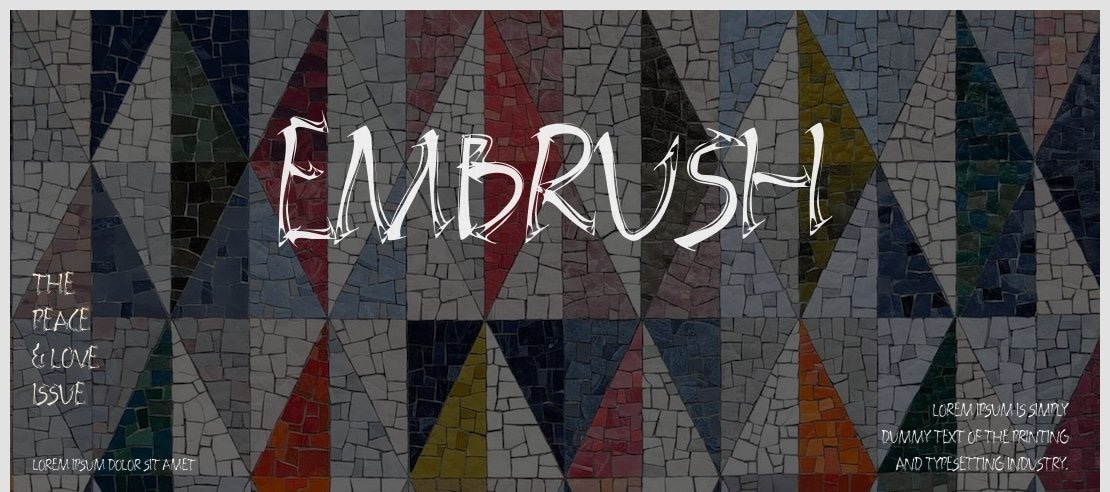 Embrush Font