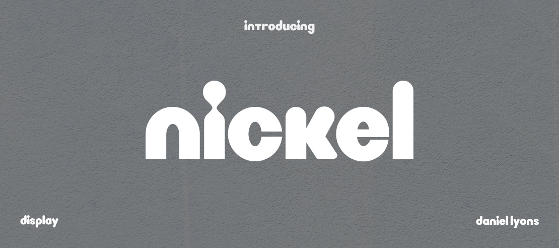 Nickel Font