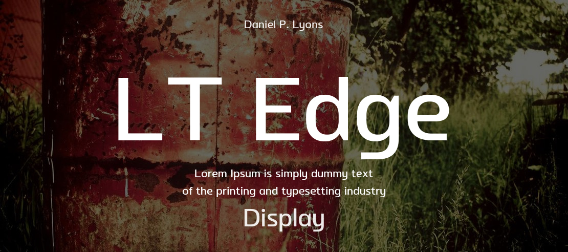 LT Edge Font Family