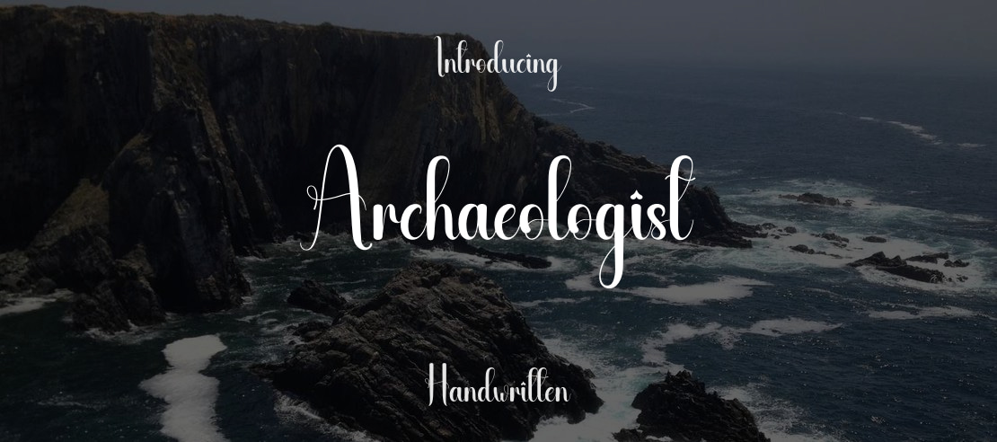 Archaeologist Font
