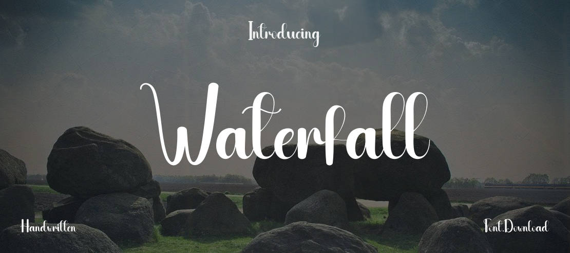 Waterfall Font