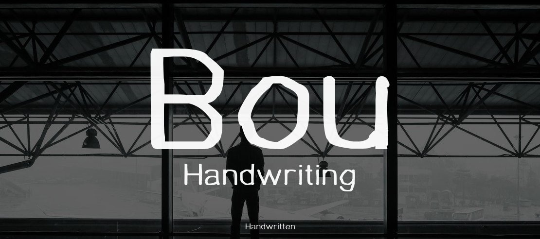Bou Handwriting Font Family
