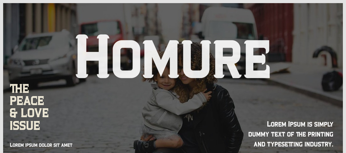 Homure Font