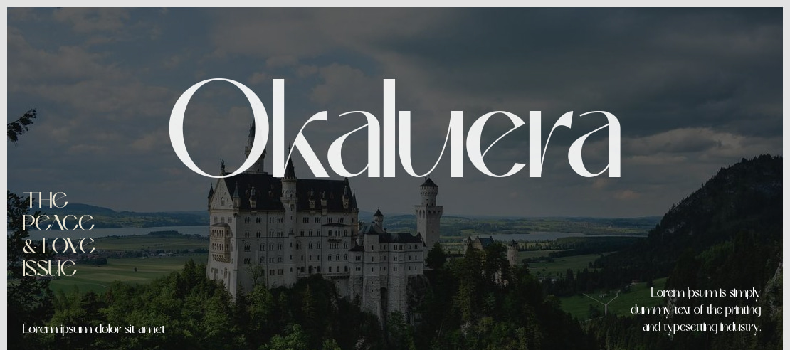 Okaluera Font