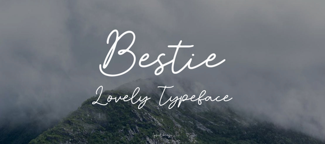 Bestie Lovely Font