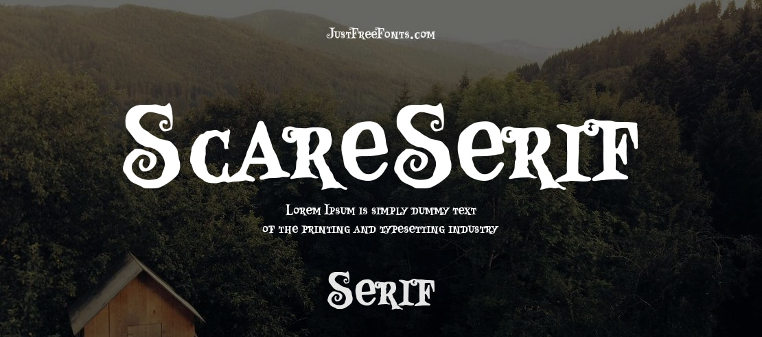 ScareSerif Font