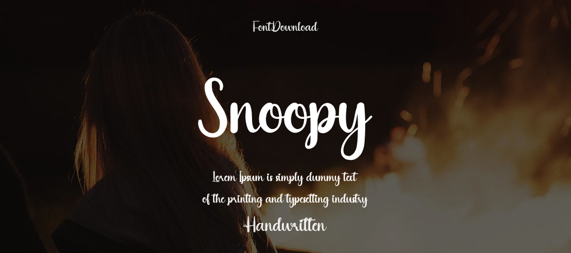 Snoopy Font