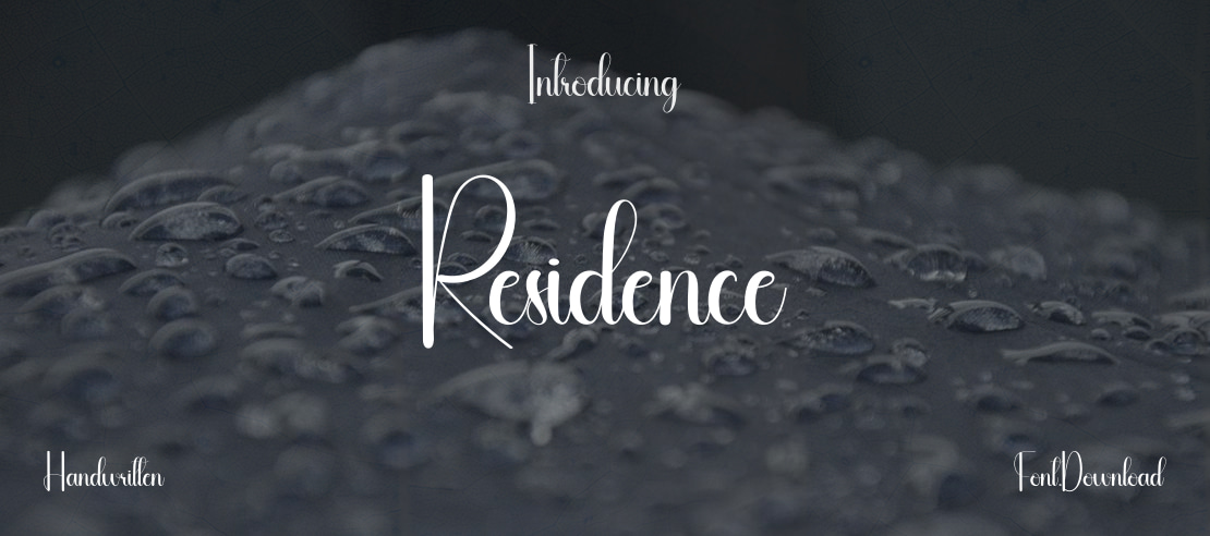 Residence Font