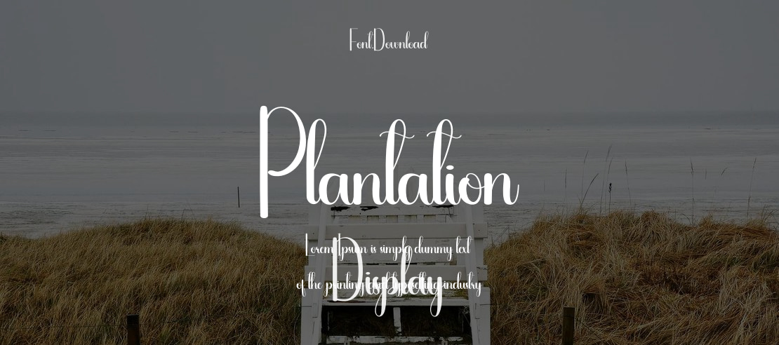 Plantation Font