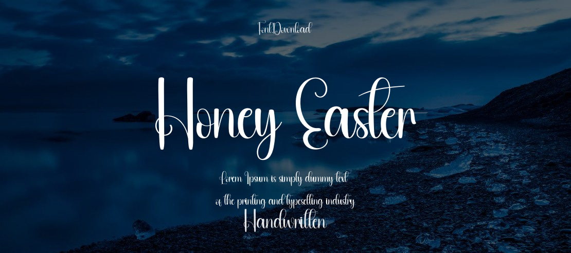 Honey Easter Font