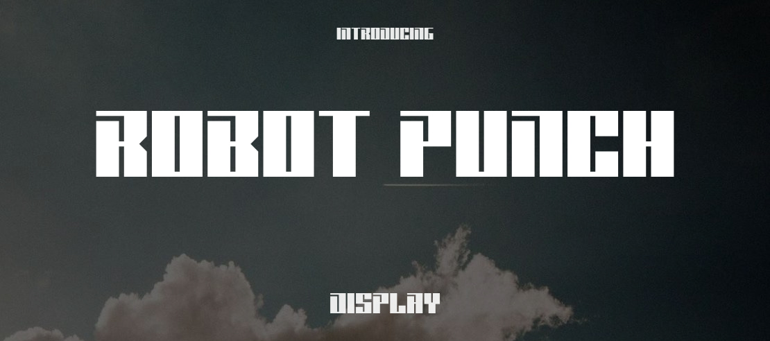 Robot Punch Font Family