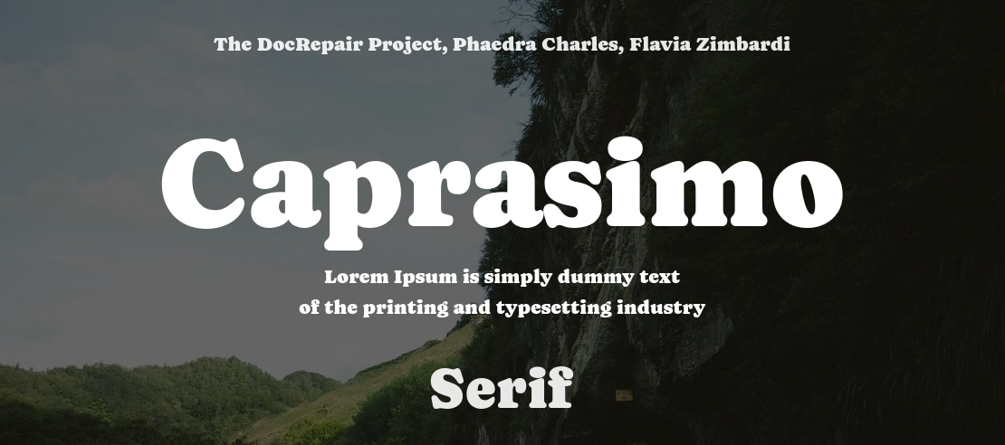 Caprasimo Font