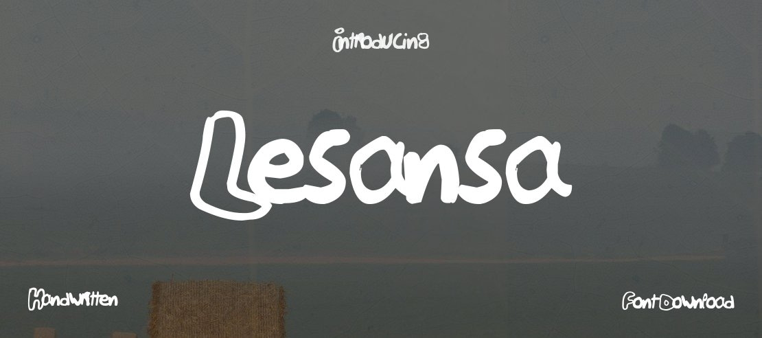 Lesansa Font