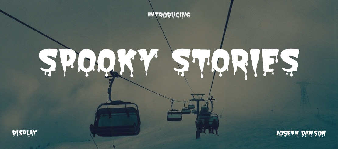 Spooky Stories Font Family