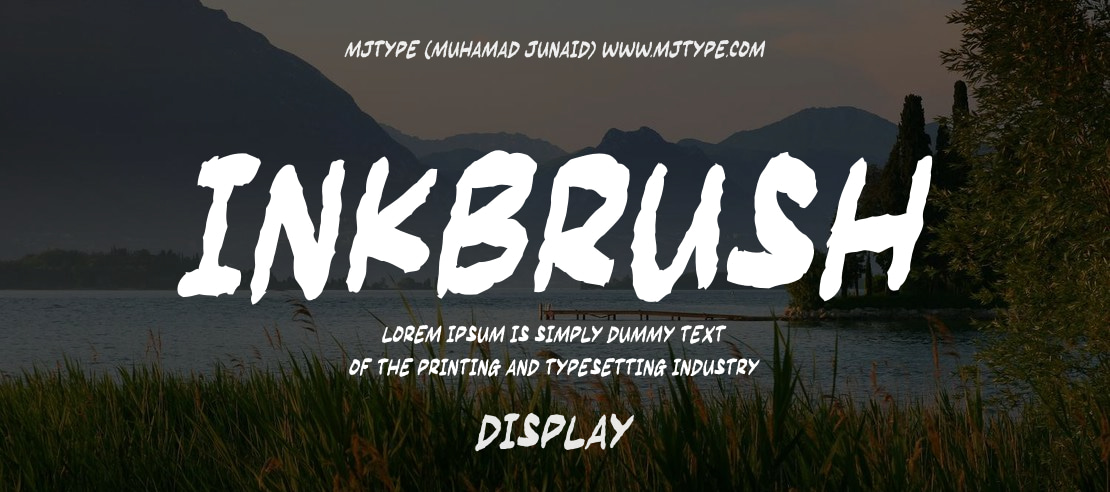 Inkbrush Font