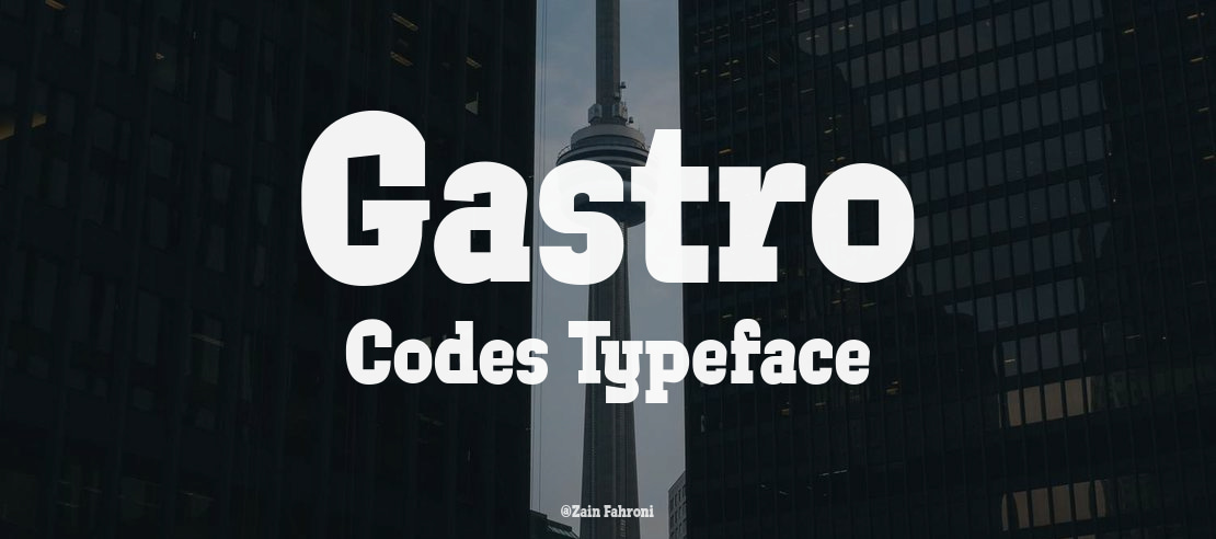 Gastro Codes Font