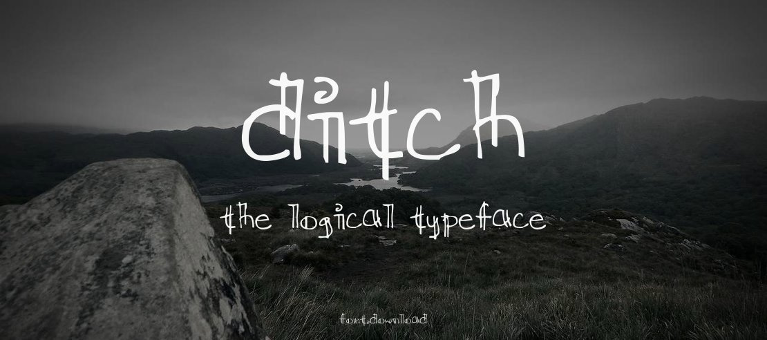 Ditch The Logical Font