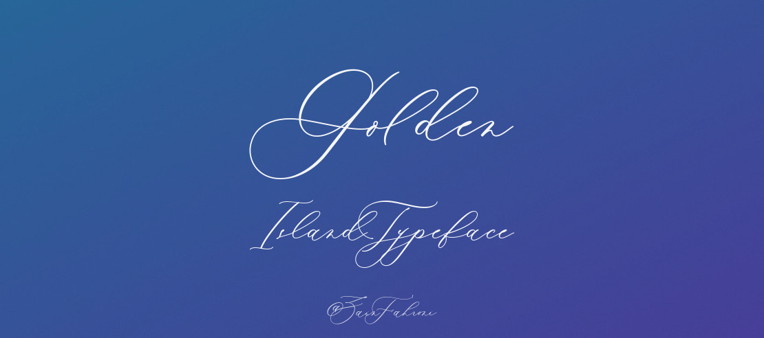 Golden Island Font