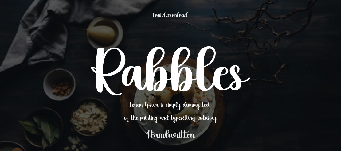 Rabbles Font
