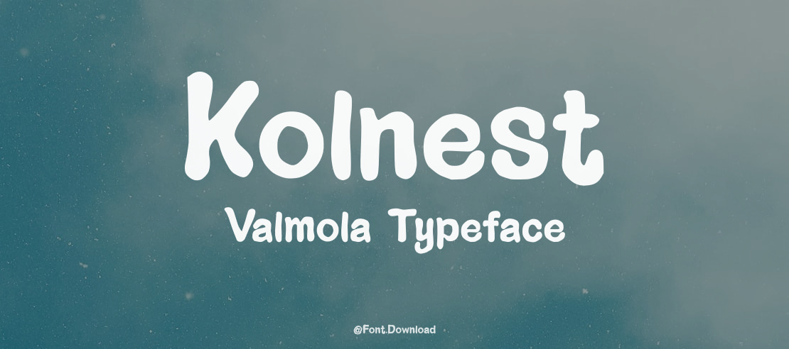 Kolnest Valmola Font