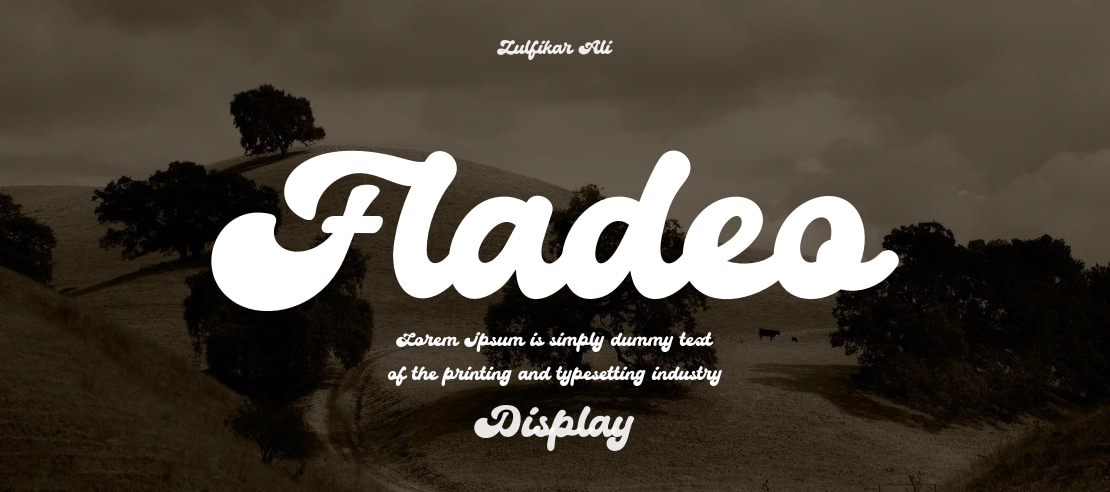 Fladeo Font