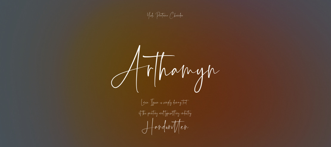 Arthamyn Font