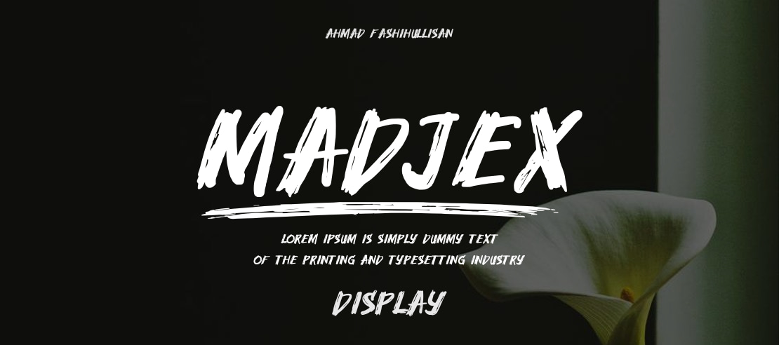 Madjex Font