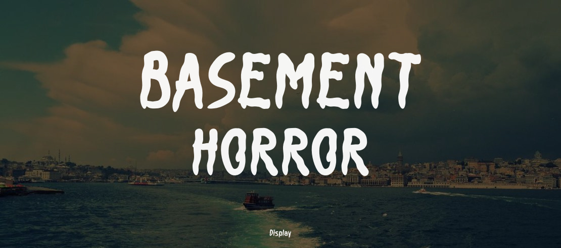 BASEMENT HORROR Font