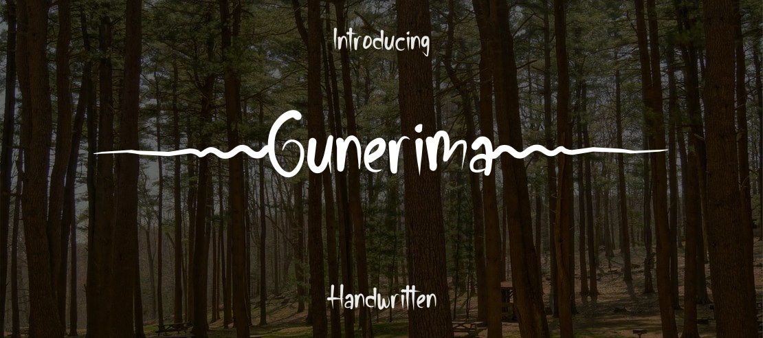 Gunerima Font