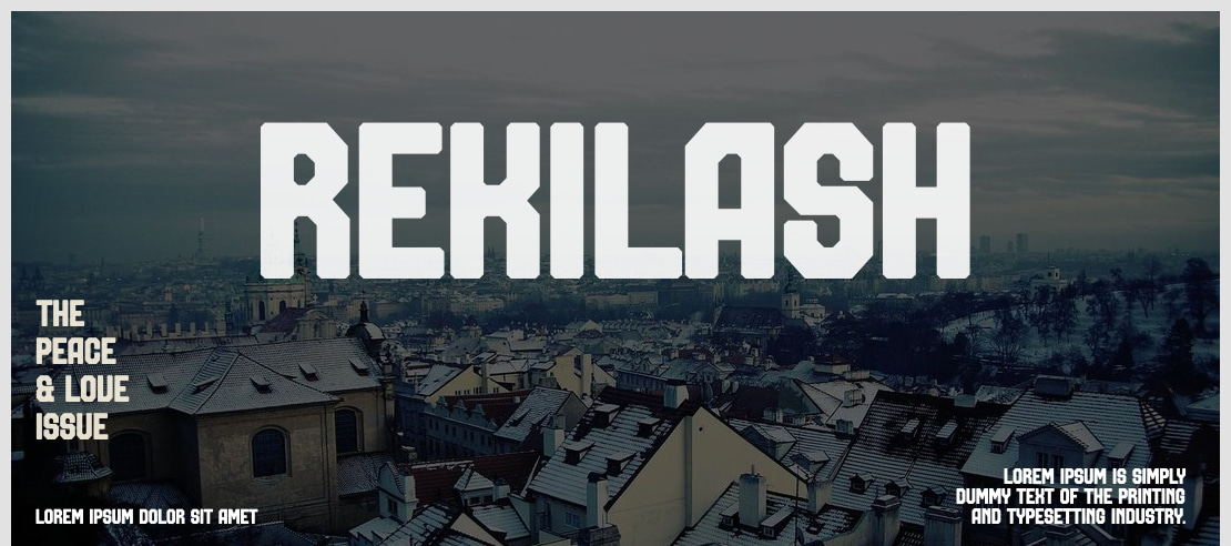 Rekilash Font