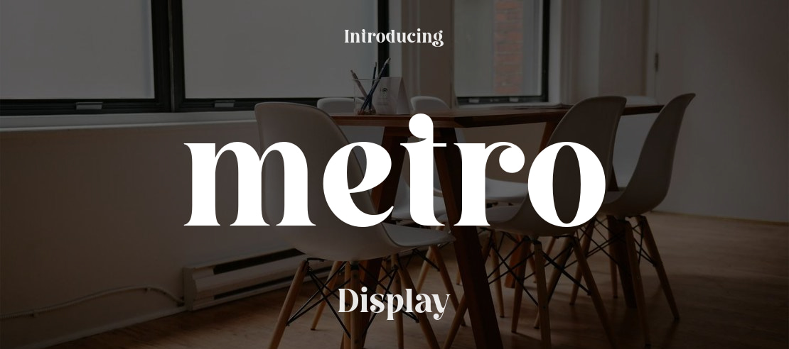 metro Font