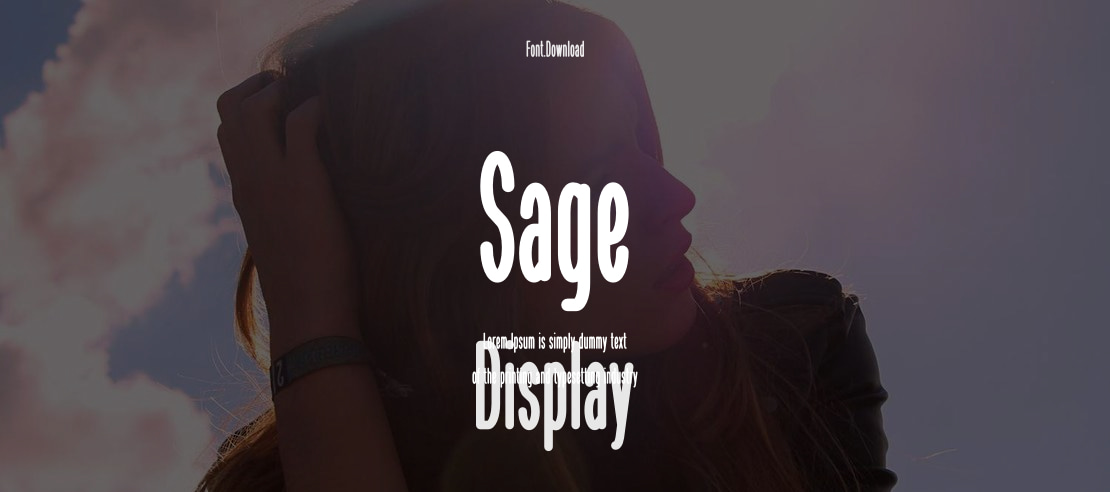 Sage Font