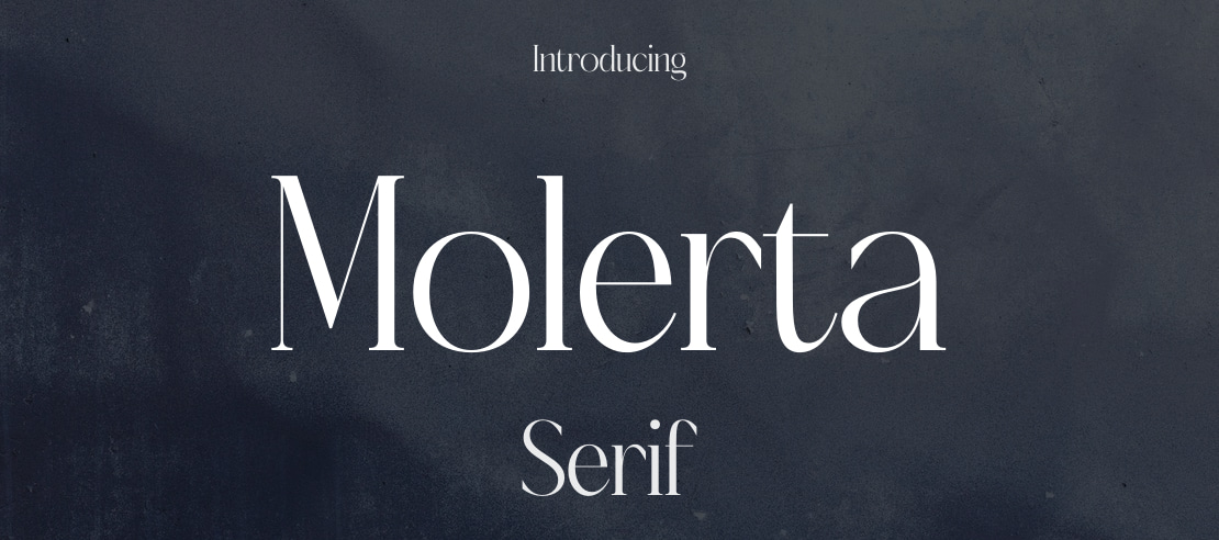 Molerta Font