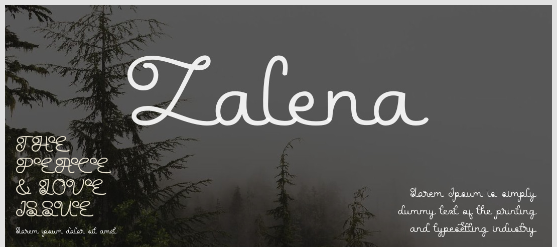 Zalena Font