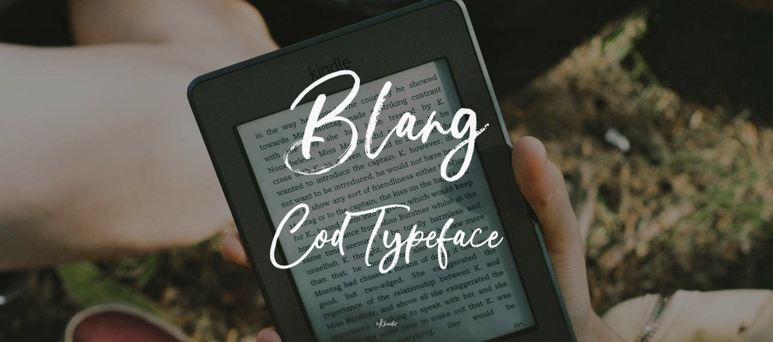 Blang Cod Font