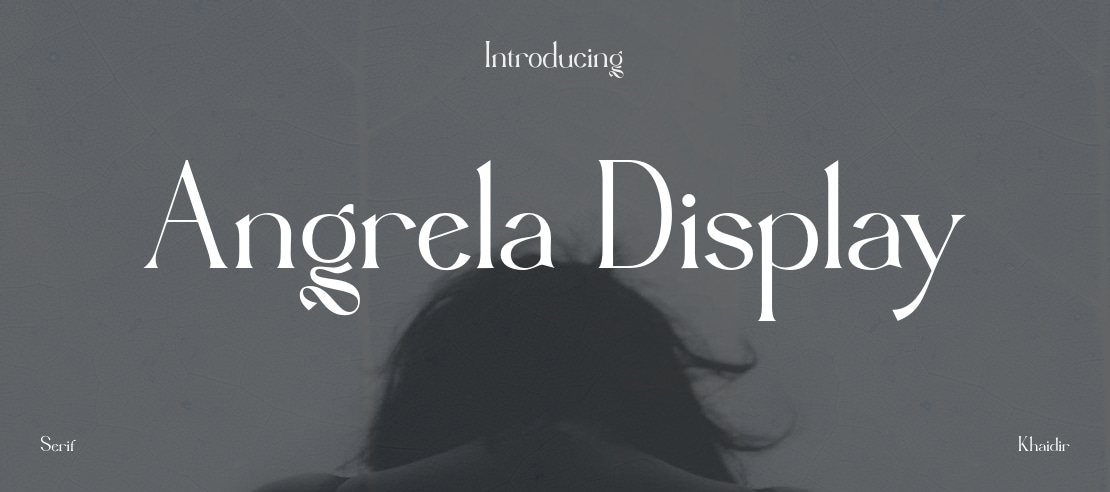 Angrela Display Font