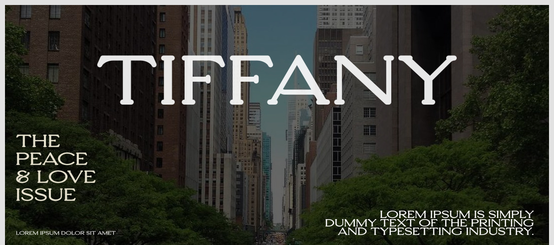 Tiffany Font