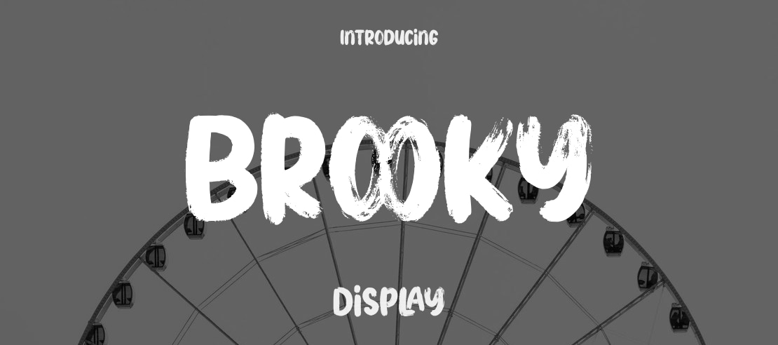 Brooky Font