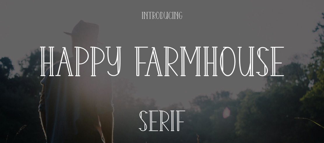 Happy Farmhouse Font