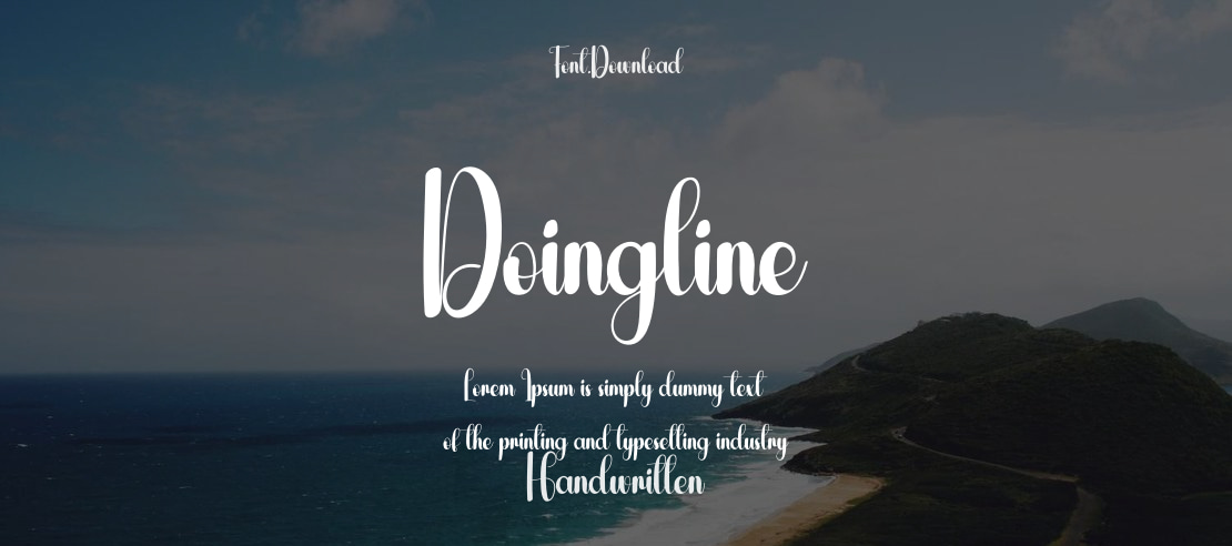 Doingline Font