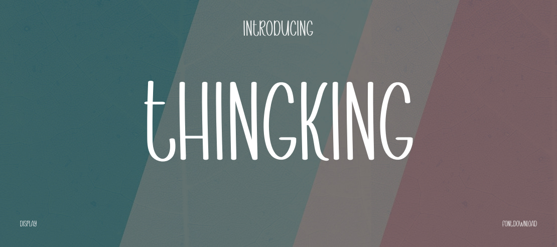 Thingking Font
