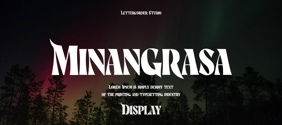 Minangrasa Font