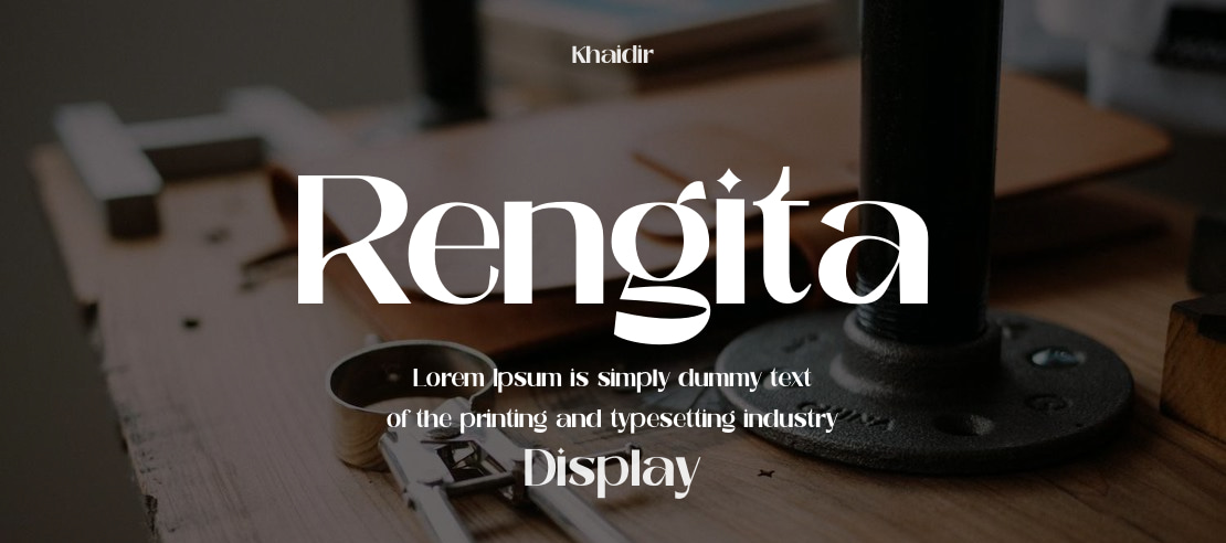 Rengita Font