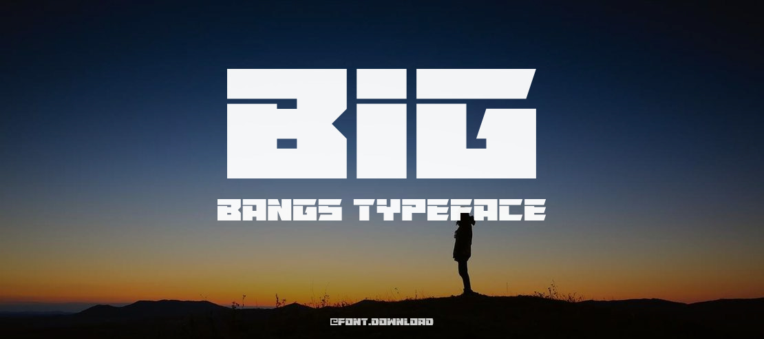 Big Bangs Font Family