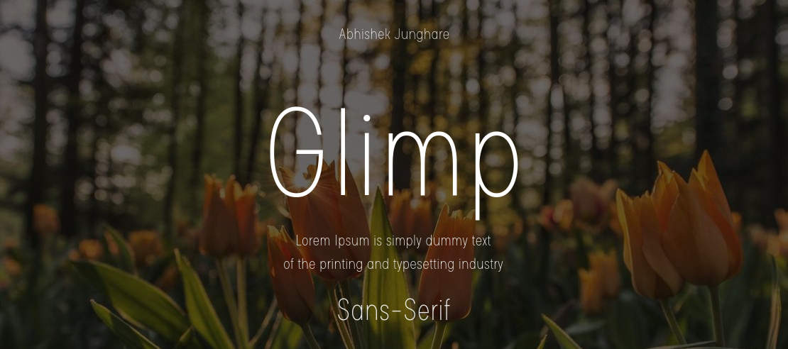 Glimp Font Family
