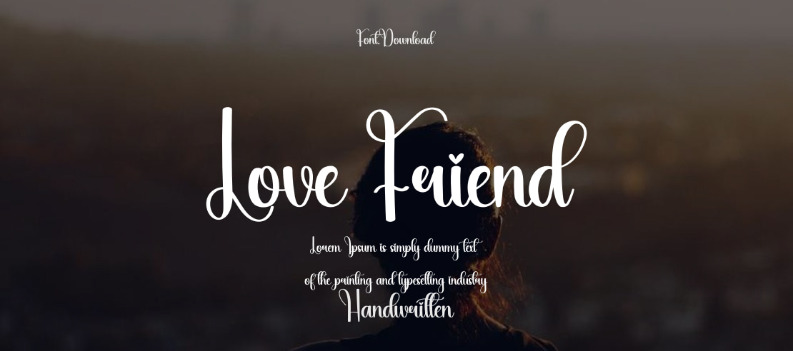 Love Friend Font
