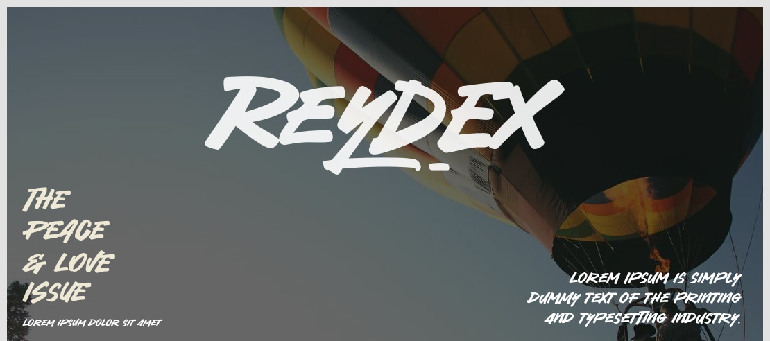 Reydex Font